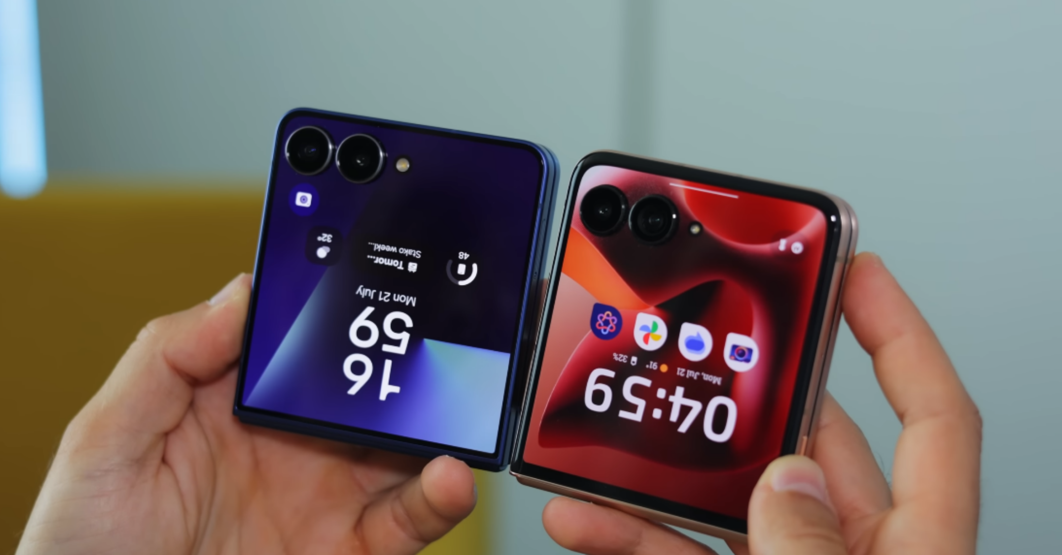 Galaxy Z Flip 7 vs Motorola Razr Ultra