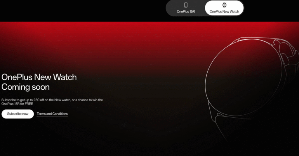 OnePlus Teases New Watch Launch 