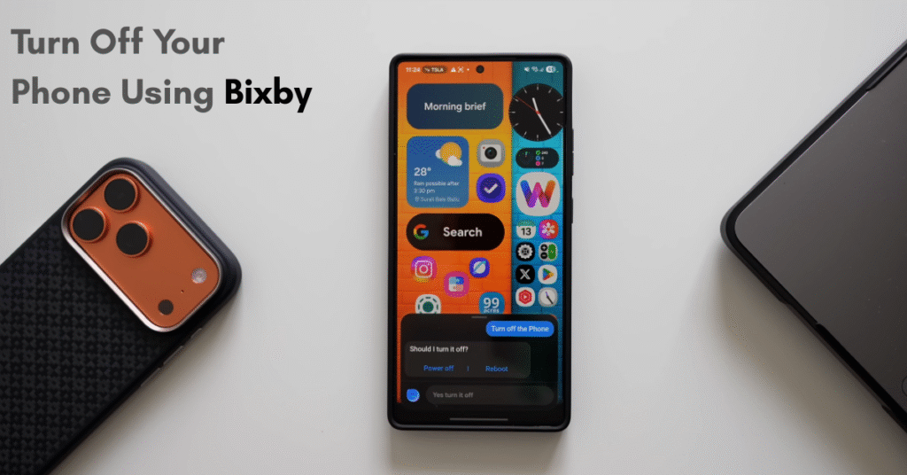  Turn Off Your Phone Using Bixby