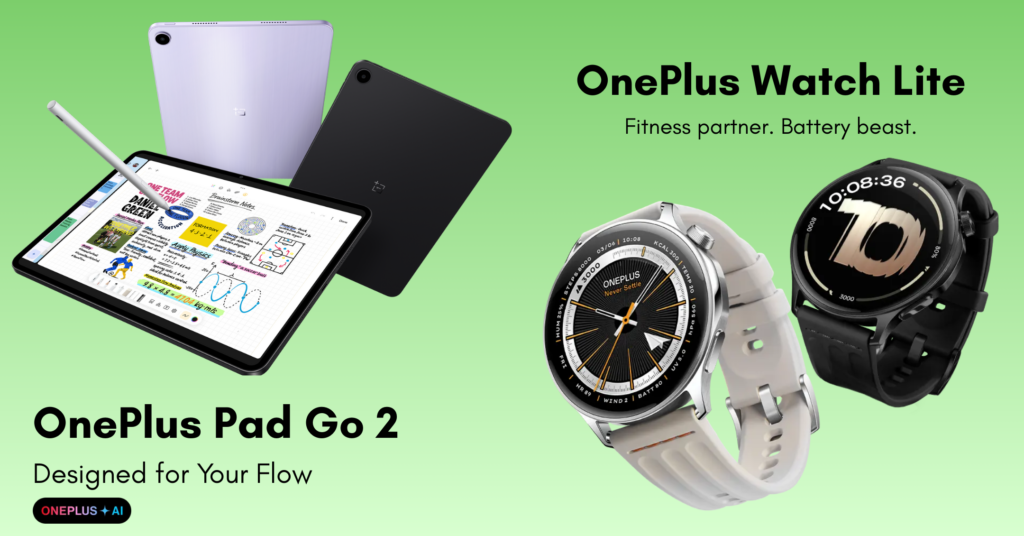 OnePlus Pad Go 2 and OnePlus Watch Lite Launched Globally