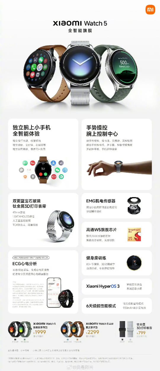 Xiaomi Watch 5