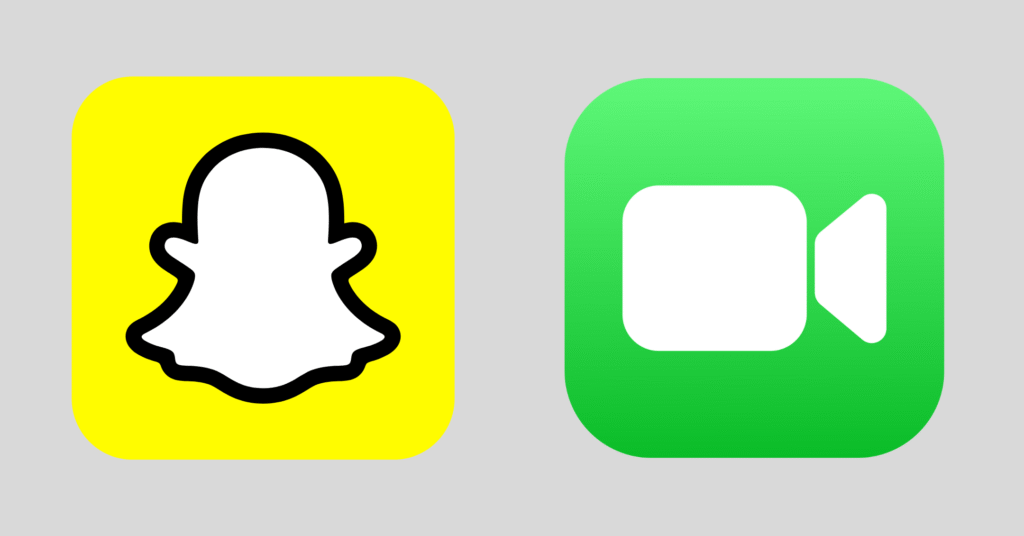 facetime and snapchat