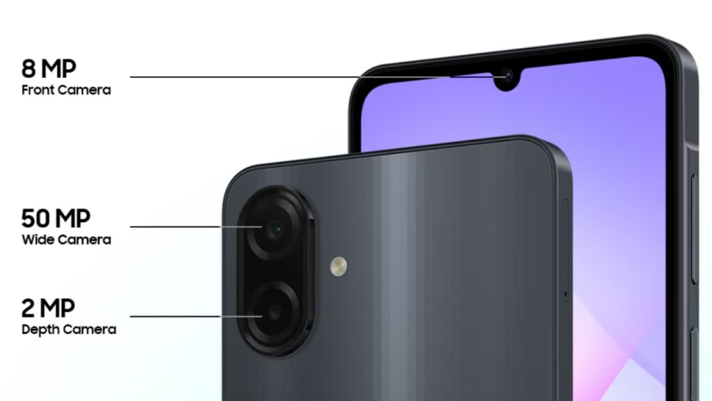 Galaxy A07 5G Cameras