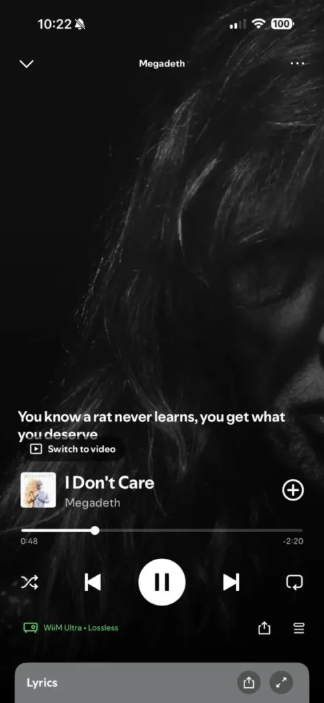 Spotify Update Brings Live Lyrics