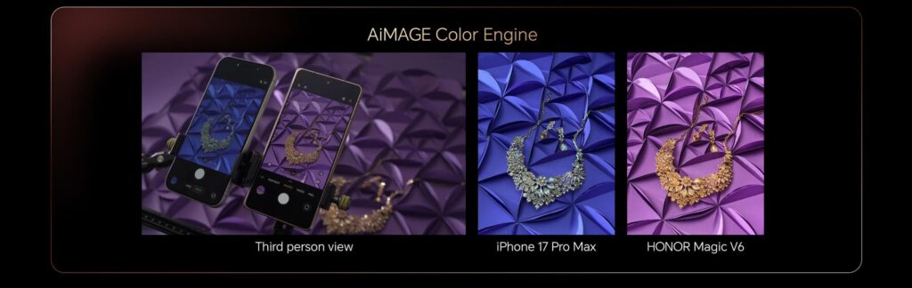 Honor Magic V6 Cameras