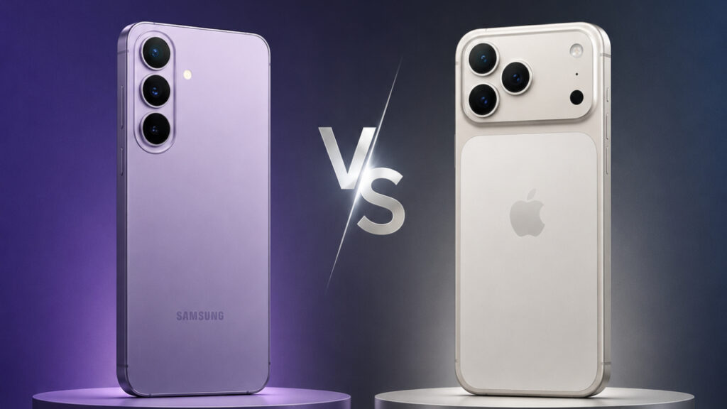 Samsung and Apple smartphones comparison