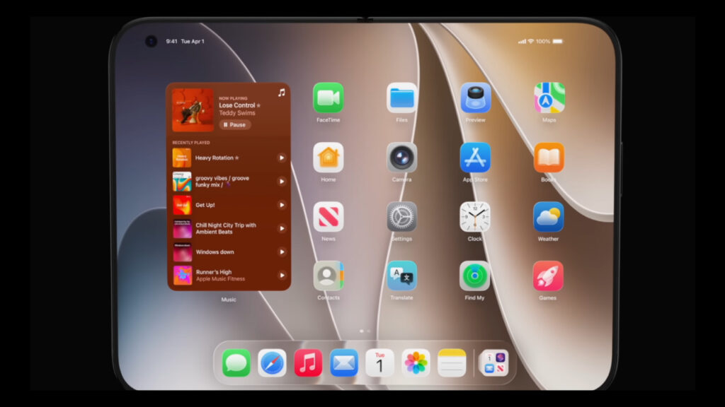 Samsung Begins Making OLED Screens for Foldable iPhone