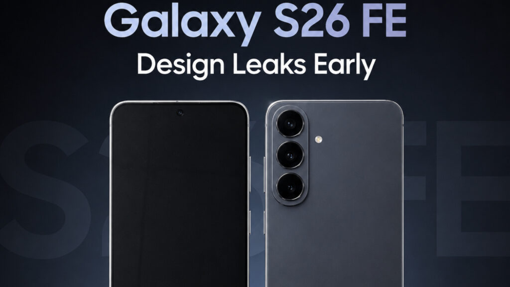 Samsung Galaxy S26 FE Design Leaks Early